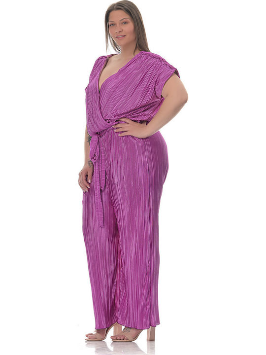 Women's One-piece Suit Purple