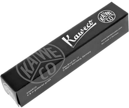 Kaweco Frosted Sport Писалка Fine 0.6mm Бяла с Червено Мастило