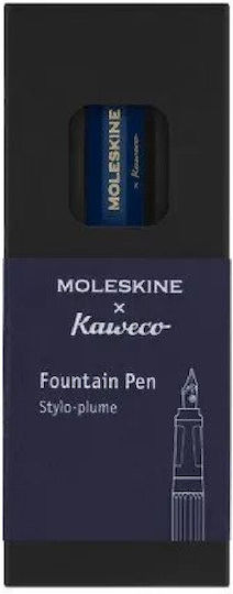 Moleskine Replacement Nib Medium 1mm Blue made of Plastic with Blue Ink and with 1 Replacement Nibs