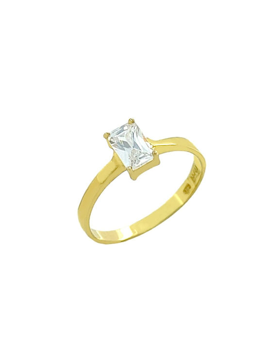 Xryseio Single Stone from Gold 14K