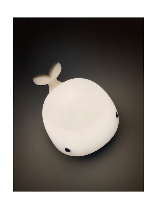 Filibabba Luminiță de Noapte LED Christian Whale Multicolor