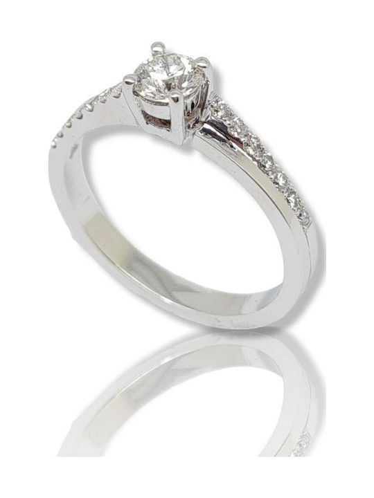 Mentzos Single Stone with Diamond
