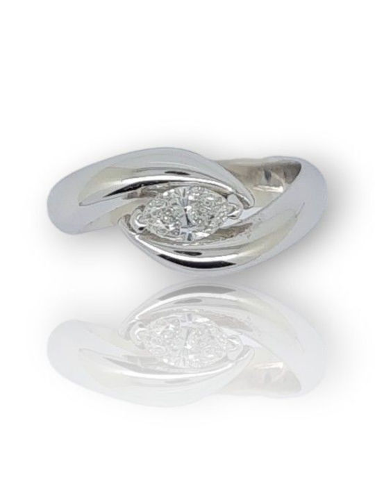 Mentzos Single Stone with Diamond