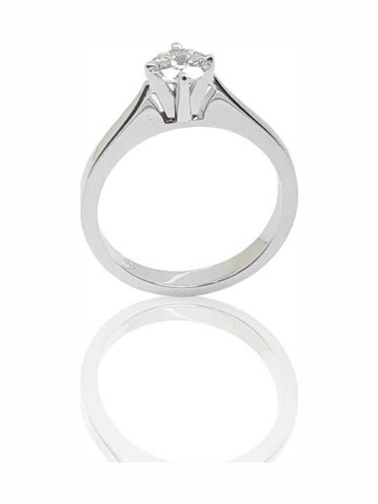 Mentzos Single Stone with Diamond