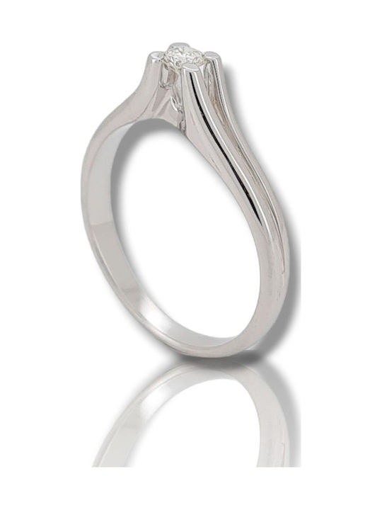 Mentzos Single Stone with Diamond
