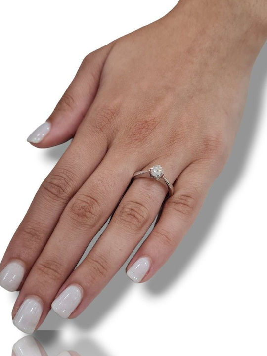 Mentzos Single Stone with Diamond