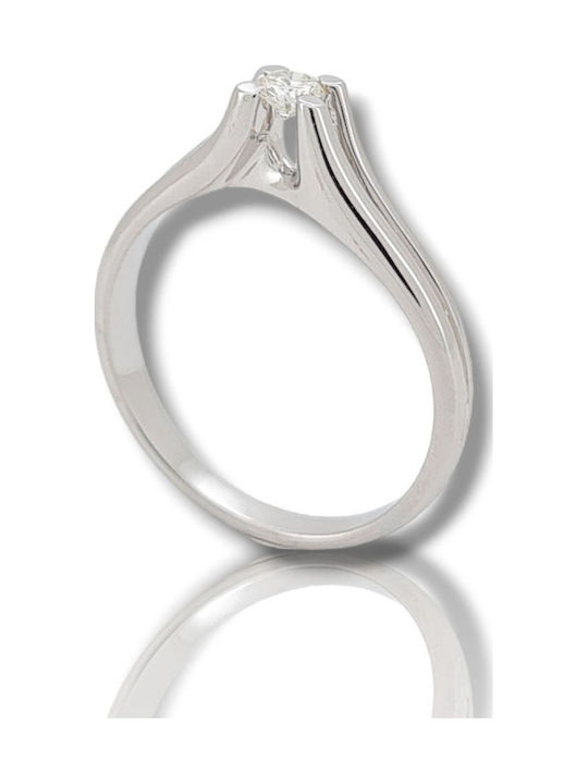 Mentzos Single Stone with Diamond