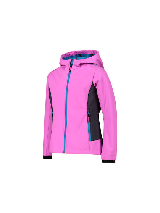 CMP Girls Sports Jacket Purple with Ηood