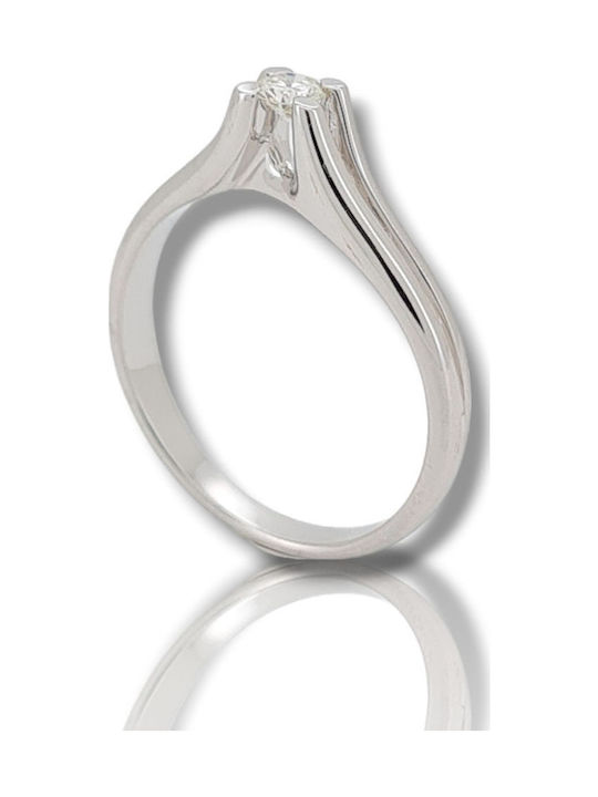 Mentzos Single Stone with Diamond
