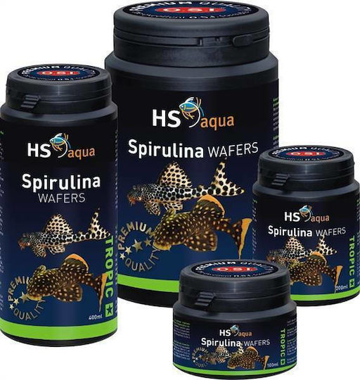HS Aqua Τροφή για Ψάρια Βυθού με Σπιρουλίνα 1000ml
