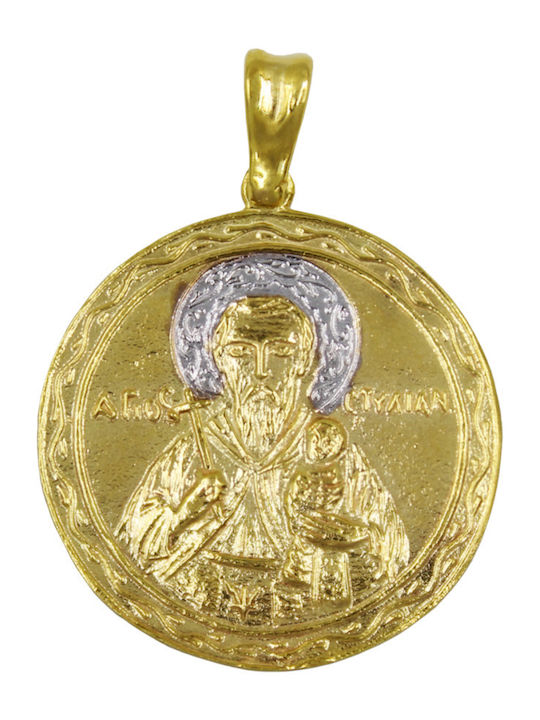 Roloi Kaliamanis Kinder Amulette Weißgold 9K