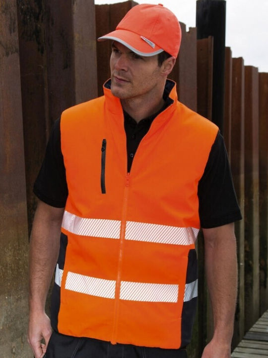 Result Men's Work Vest with Reflective Tapes