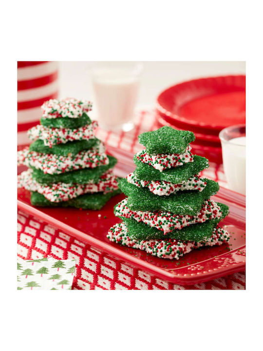 Wilton Kunststoff-Ausstechformen Sterne-Weihnachtsbaum Set 15 Teile 028.10.002