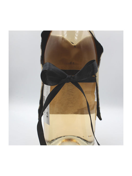 JFashion Christmas Bottle Decoration Fabric Beige
