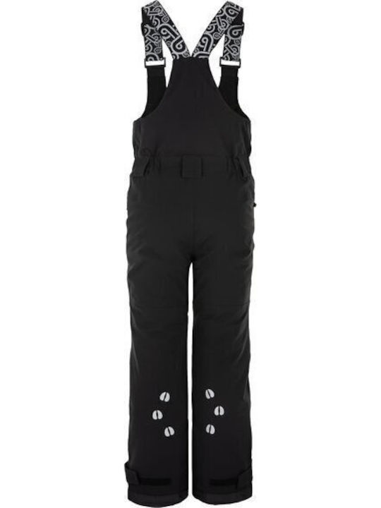 Kilpi QJ0452KI-BLK Kids Dungarees for Ski & Snowboard Black