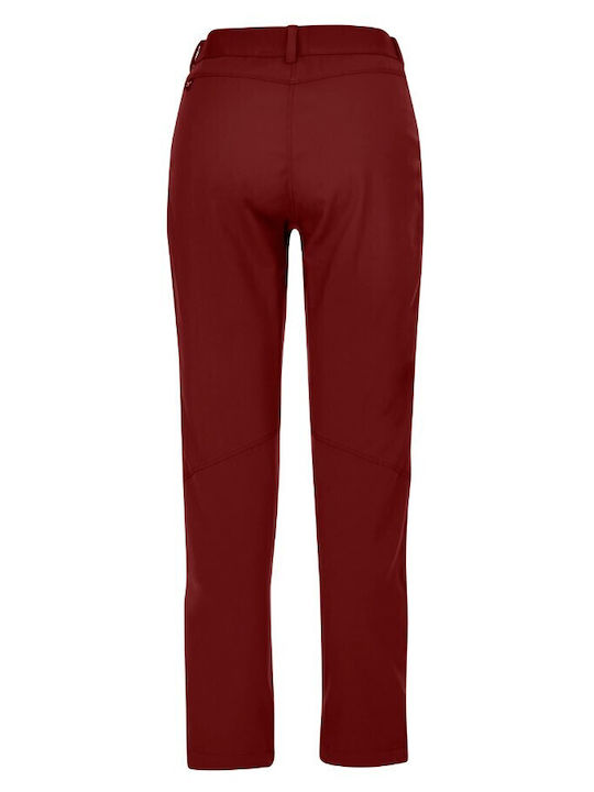 Salewa Dolomia Red Syrah 27936-1571 Women's Ski & Snowboard Soft Shell Trousers