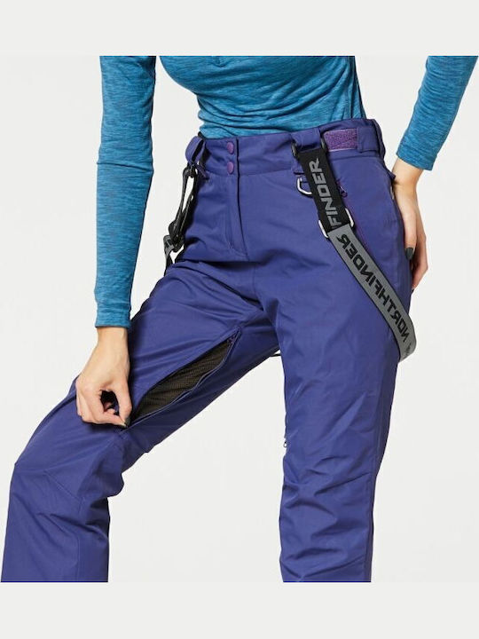 Northfinder NO-4461SNW-334 Pantaloni de schi și snowboard pentru femei Ski & Snowboard Violet