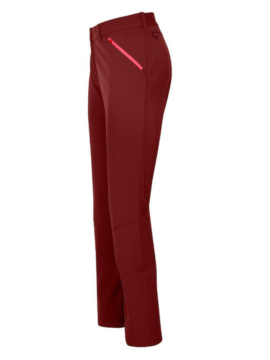 Salewa Dolomia Red Syrah 27936-1571 Women's Ski & Snowboard Soft Shell Trousers