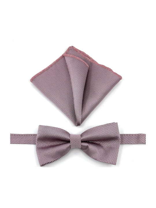 Legend Accessories Bow Tie Set with Pochette Purple