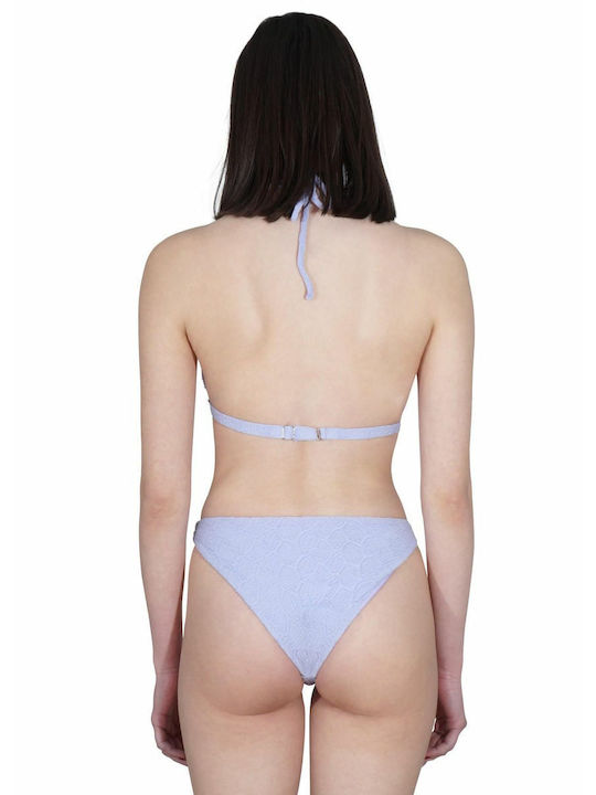 G Secret Padded Bikini Set Triangle Top & Slip Bottom Lilac