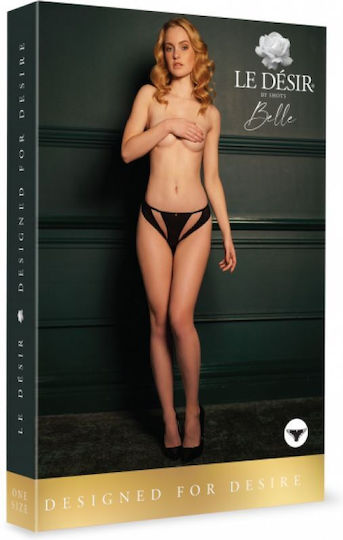 Le Désir Frauen Sexy Zeichenfolge Schwarz