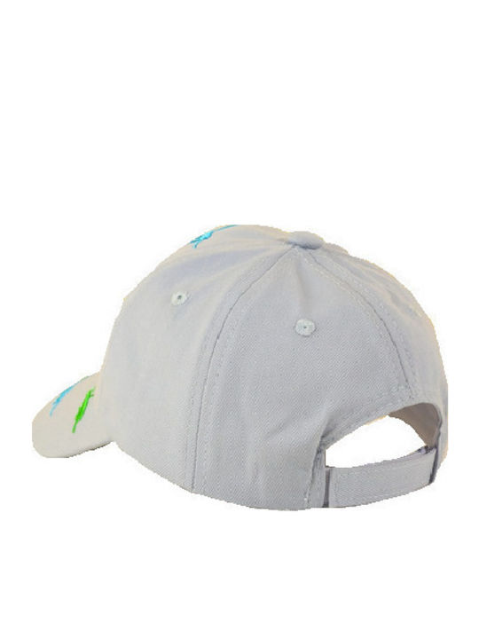 Tatu Moyo Kinderhut Jockey Stoff Hellblau