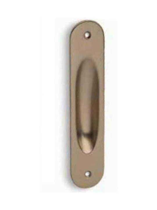 Viobrass Χούφτα Πόρτας χωρίς Οπή Χρυσή 160mm 21-1