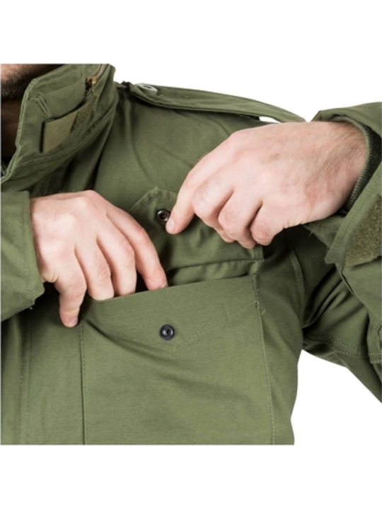Helikon Tex M65 Αδιάβροχο Κυνηγετικό Μπουφάν Πράσινο