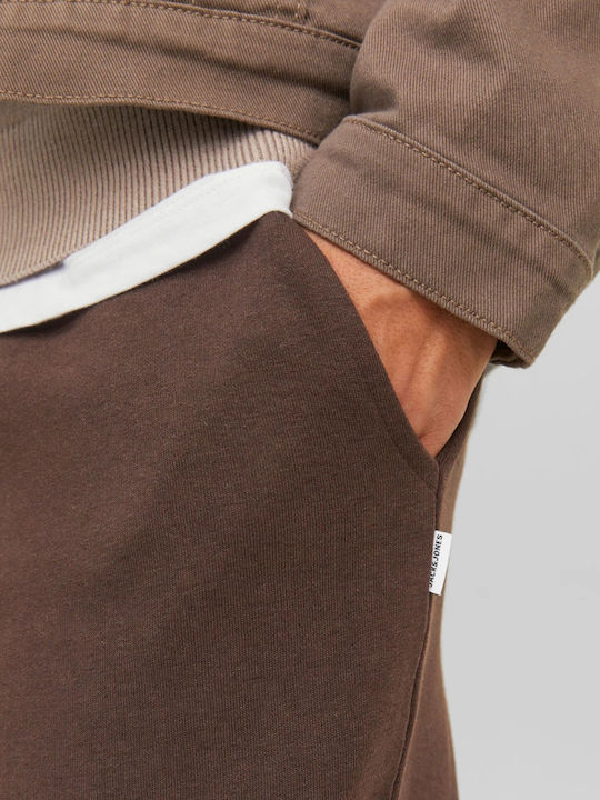 GORDON Men's Sweatpants with Rubber Seal Brown