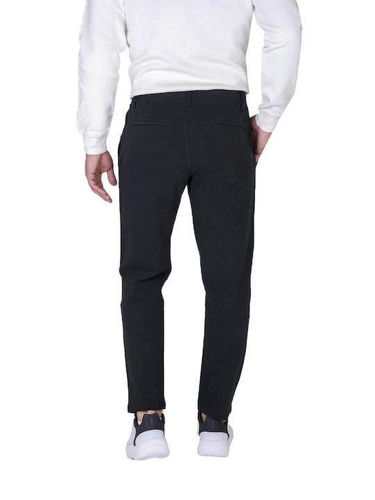 Devergo Men's Sweatpants with Rubber Black