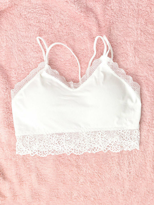 Potre Bralette Bralette Σουτιέν Λευκό