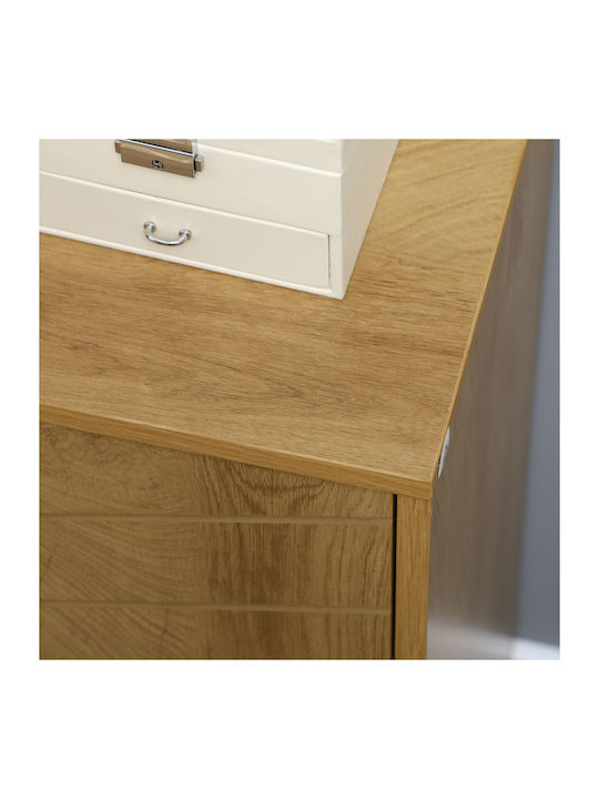 Wooden Storage Drawers L60xW30xH76cm