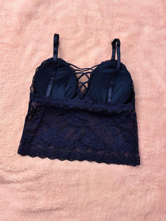 Potre Bralette Women's Bralette Bra Navy Blue