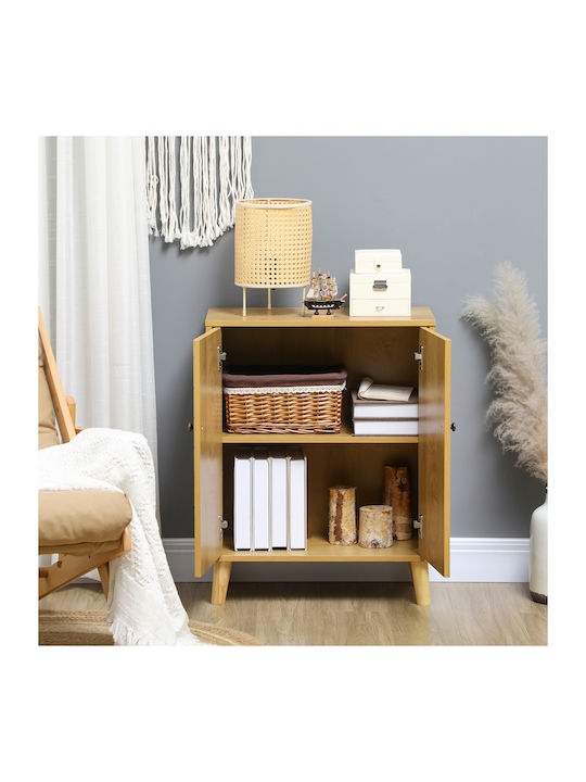 Wooden Storage Drawers L60xW30xH76cm
