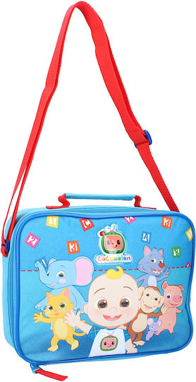 CoComelon Cocomelon Schulische Isothermische Lunch-Tasche zum Umhängen Blau 19 x 8 x 25cm