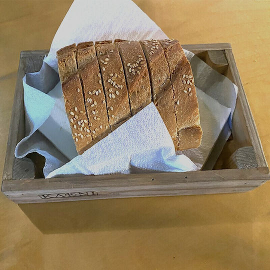 Nakaro Wood Τελαράκι Σερβιρίσματος Ξύλινο με Διαστάσεις 25x15cm