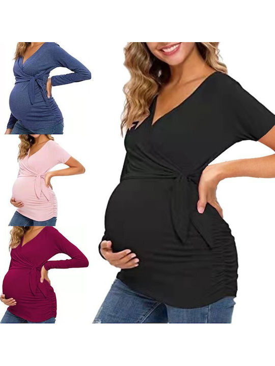 Queen Mother Maternity Top Pink