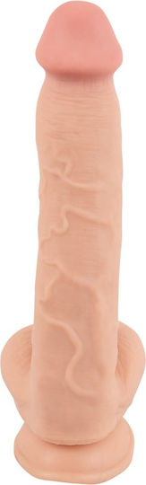 Nature Skin Dildo Realistisches Dildo mit Hoden und Saugnapf 25cm