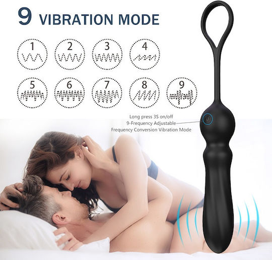 La Lolita Amsterdam Adele Vibrating Cock Ring Black 52-54716