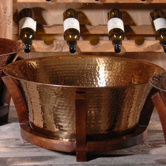 Σαμπανιέρα Αλουμινίου με Διαστάσεις 56x56x27cm