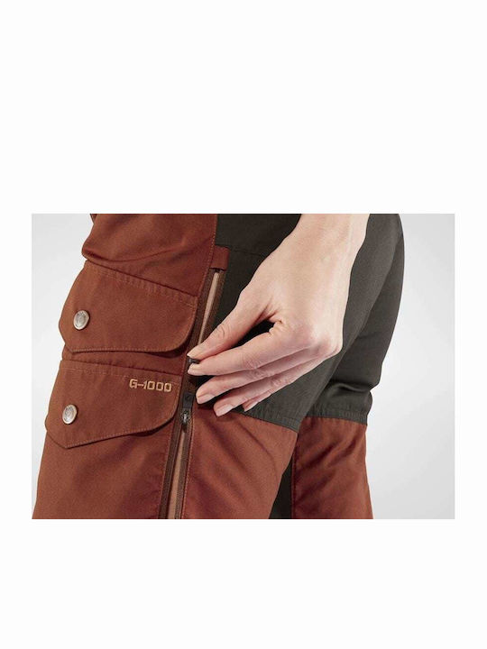 Fjallraven Vidda Pro Γυναικείο Μακρύ Παντελόνι Πεζοπορίας Πορτοκαλί
