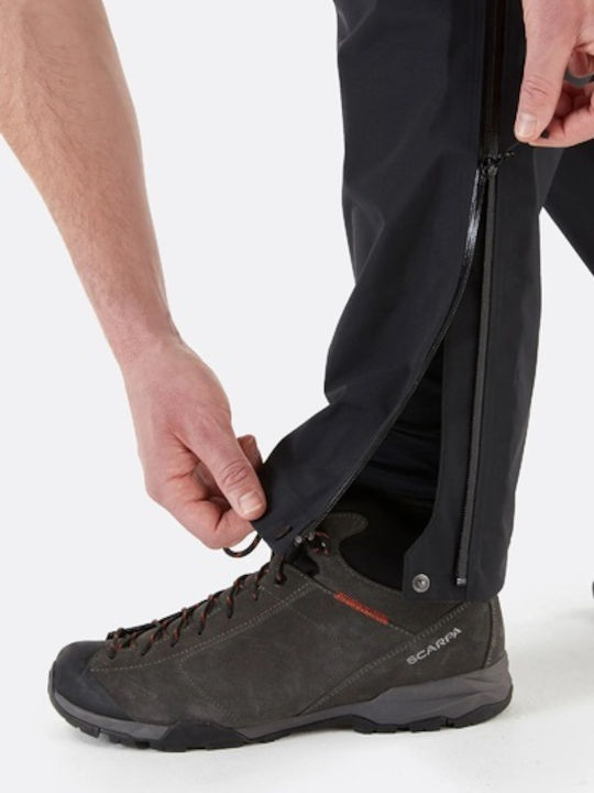 Rab Bărbați Lung Pantaloni de drumeție Negru