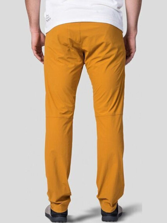 Hannah Lang Hose Klettern Braun