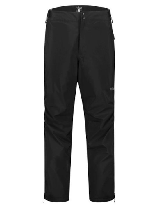 Rab Bărbați Lung Pantaloni de drumeție Negru