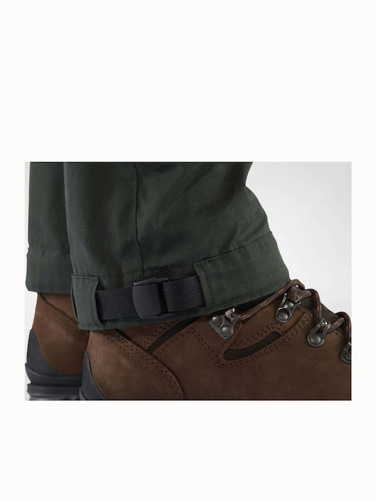 Fjallraven Kaipak Femei Lung Pantaloni de drumeție Roșu