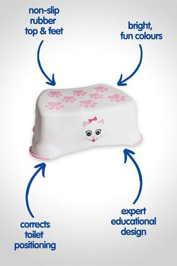 My Carry Potty Μονό Βοηθητικό Σκαλοπατάκι Μπάνιου Cat