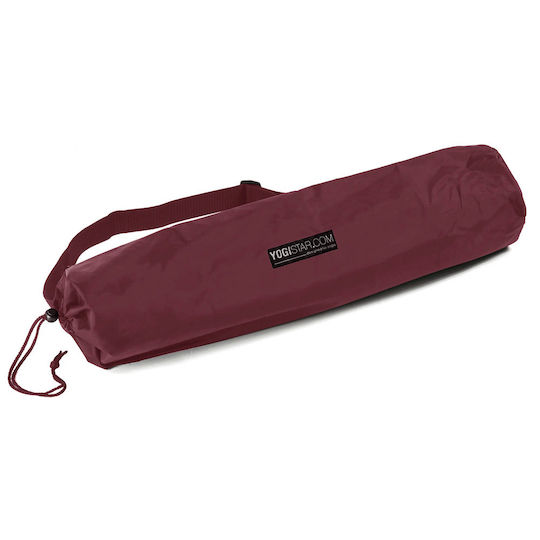 Yogistar Yoga & Pilates Mat Bag L65 x W14cm & D14cm Red