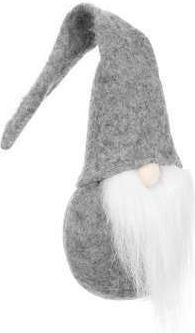 Iso Trade Weihnachtliche Stoff Figur Zwerge Gray Länge 8cm
