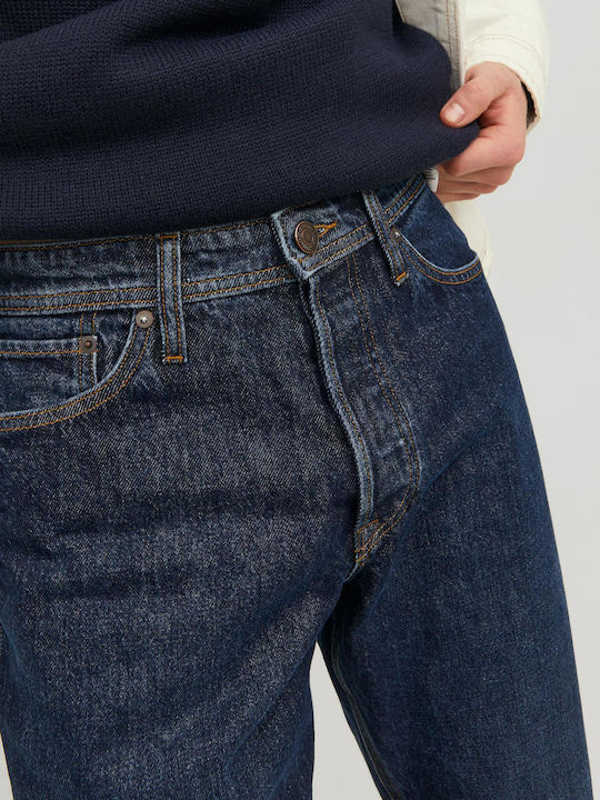 Men's Jeans Pants with Relaxed Fit Blue