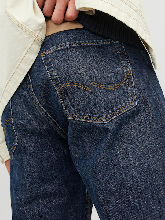 Men's Jeans Pants with Relaxed Fit Blue